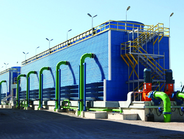 Round cooling tower  in Kolkata